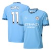 Officiële Voetbalshirt Manchester City Doku 11 Thuis 2024-25 - Heren